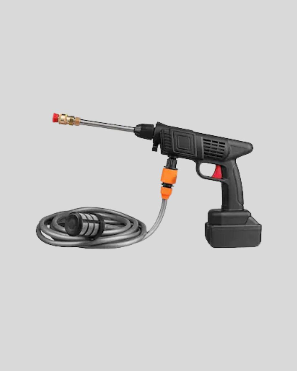 Kablosuz Basınçlı Yıkama Makinesi – 48V Güçlü Motor 2 Pil ve Köpük Hazneli
